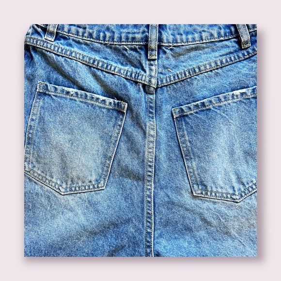 👖MM Inspired Cutout high-rise wide-leg jeans - Picture 14 of 16